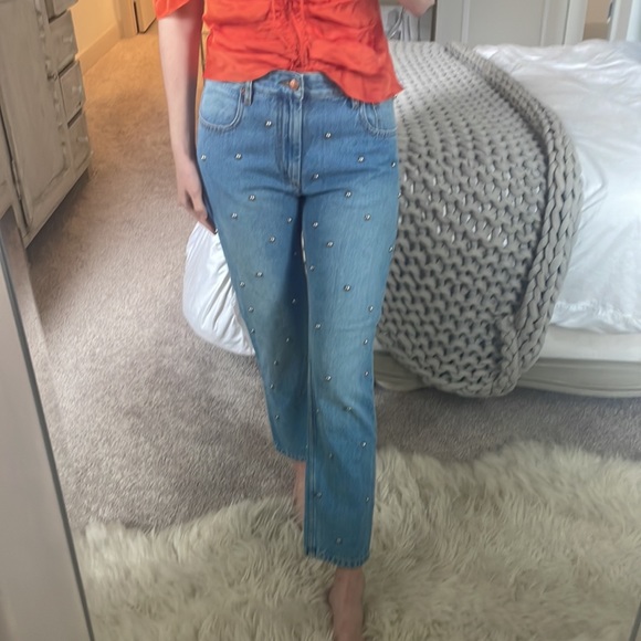 NWOT Isabel Marant Etoile Jeans FR 38 Hi-Waist - Picture 7 of 9